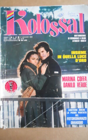 Rivista di Fotoromanzi KOLOSSAL n°107 1983 [D59]**