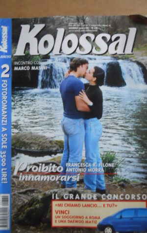 Rivista di Fotoromanzi KOLOSSAL n°372   [D57]