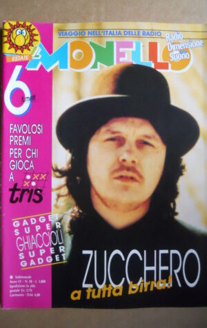 IL MONELLO n?28 1989 Zucchero Daryl Hannah  [G420]