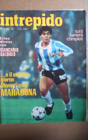 INTREPIDO n?32 1979 Diego Armando Maradona  [G421]