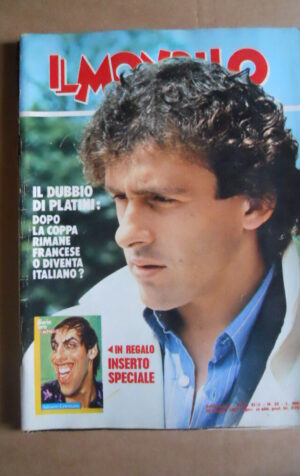 IL MONELLO n?22 1983 Michel Platini - Inserto Adriano Celentano  [G426]