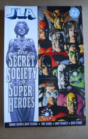 JLA The Secret Society Of Super Heroes - Book Play Press 2001  [G480]