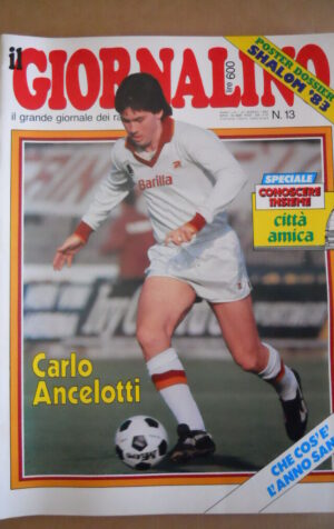 GIORNALINO n?13 1983 Rosco & Sonny I Puffi Pinky Carlo Ancelotti [G409A]
