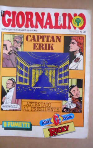 GIORNALINO n?30 1979 con ALBO allegato RICKY - Pinky Capitan Erik [G409A]