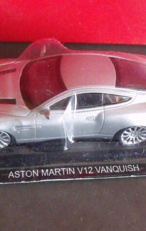 ASTON MARTIN V12 VANQUISH JAMES BOND 007 CAR Modellino 1:43 Die Cast - RARE!!