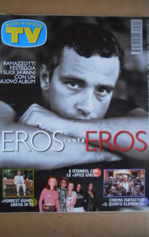 TV SORRISI E CANZONI  44 1997 Eros Ramazzotti Spice Girls Ciak di Milano [GS50]