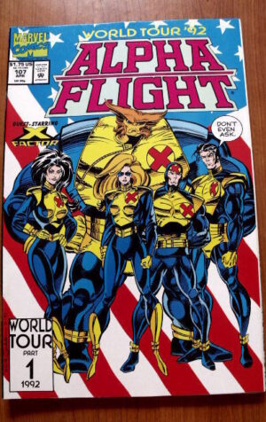 ALPHA FLIGHT n°107 1992  Marvel Comics  [SA29]