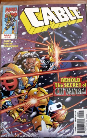 CABLE n°52 1997 Marvel Comics  [SA27]