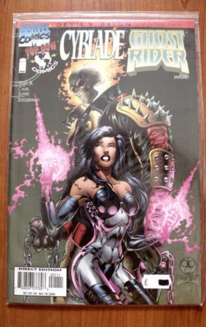 CYBLADE / GHOST RIDER n°1 1997 Marvel Comics  [SA28]