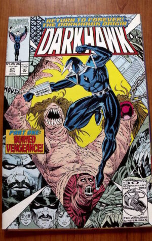 DARKHAWK n°21 1992  Marvel Comics [SA30]