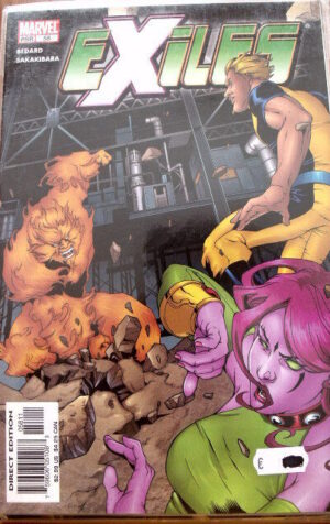 EXILES n°58 Marvel Comics  [SA28]