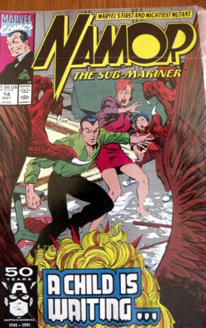 NAMOR n°14 1991 Marvel Comics  [SA27]
