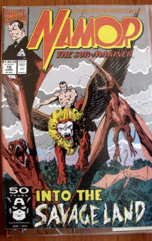NAMOR The Sub Mariner  n°15 1991 Marvel Comics  [SA27]