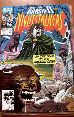 NIGHTSTALKERS n°5 1993 with THE PUNISHER  Marvel Comics  [SA29]
