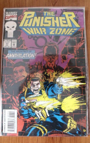 THE PUNISHER : War Zone n°17 1993 Marvel Comics  [SA27]