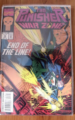 THE PUNISHER : War Zone n°18 1993 Marvel Comics  [SA27]