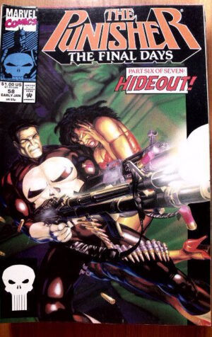 THE PUNISHER n°58 1991 Marvel Comics  [SA29]