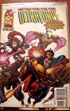 ULTRAFORCE n°10 1996 Malibu Comics  [SA28]