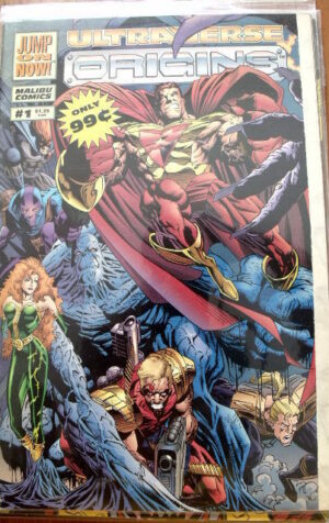 ULTRAVERSE ORIGINS n°1 1993 Malibu comics  [SA28]
