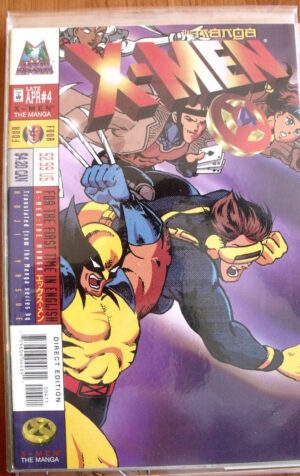 X-MEN Manga n°4 1998 Marvel Comics  [SA27]