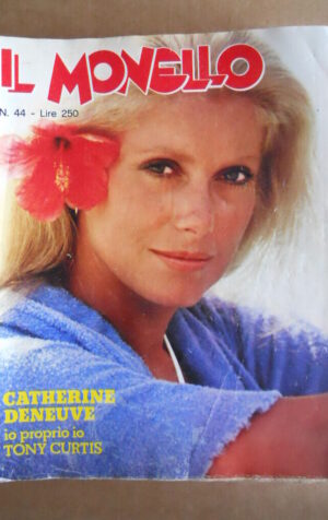 MONELLO n?44 1975 Catherine Deneuve Tony Curtis Silvio Piola [G547]