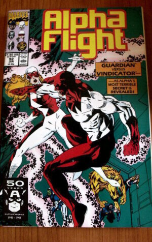 ALPHA FLIGHT n°92 1990  Marvel Comics  [SA34]
