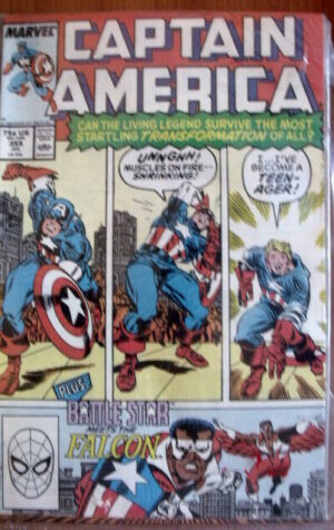 CAPTAIN AMERICA n°355 1989  Marvel Comics  [SA31]