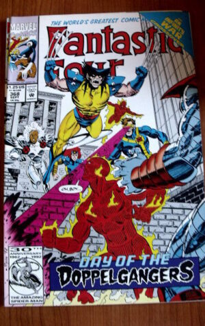 FANTASTIC FOUR n°368 1992  Marvel Comics  [SA33]