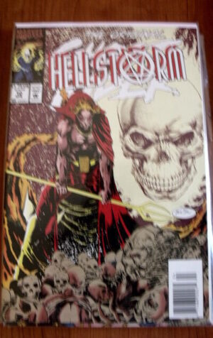 HELLSTORM n°10 1993   Marvel Comics  [SA33]