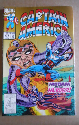 CAPTAIN AMERICA n°413 1993 Marvel Comics  [SA35]