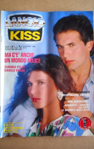 KISS n°111 1986 FOTOROMANZO edizioni Lancio  [G574]