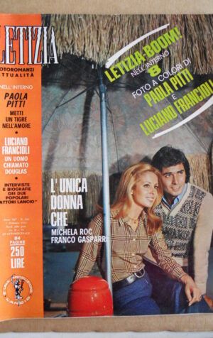 LETIZIA Fotoromanzo n°234 1974 Michela Roc Gasparri  ed. Lancio  [G578]