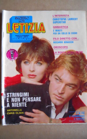LETIZIA Fotoromanzo n°483 1986 ed. Lancio  [G578]