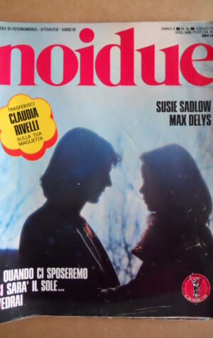 NOIDUE n°16 1977 FOTOROMANZO con trasferelli Claudia Rivelli  [G574]