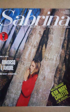 SABRINA n°115 1973 FOTOROMANZO PITTI + Poster Jean Mary Carletto Lancio  [G574]