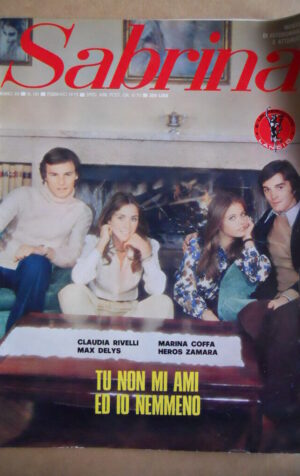 SABRINA n°131 1975 FOTOROMANZO edizioni Lancio  [G575]