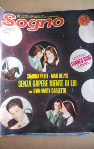 SOGNO Fotoromanzo n°13 1978 ed. Lancio  [G579]