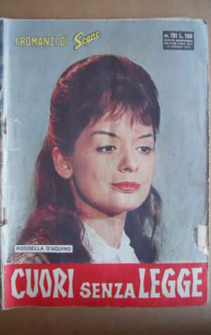 I Romanzi di SOGNO n°131 1962 Rossella D'Aquino Fotoromanzo [G581]
