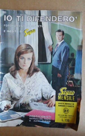 SOGNO Mensile n°27 1967 Patrizia Del Frate Alex Fabiani Fotoromanzo [G581]