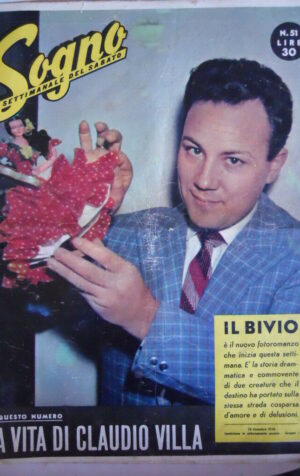 SOGNO n°51 1958 Fotoromanzo Claudio Villa Rosanna Galli [G581]