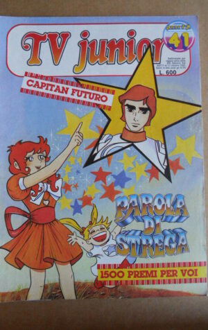 TV JUNIOR n?41  1981 Capitan Futuro - Fumetto Cuore  ERI RAI  [G419A]