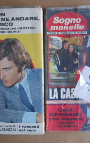 BUSTA anni 70 di 2 Fotoromanzi Sogno Mensile 105 + I Racconti di Sogno 90  [C94]