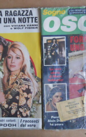 BUSTA anni 70 di 2 Fotoromanzi Sogno Oscar 309 + I Racconti di Sogno 95  [D4]