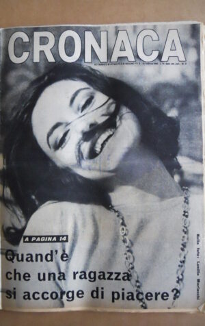 CRONACA n°8 1966 Lucilla Morlacchi -  [D24]