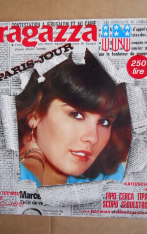 RAGAZZA IN Fotoromanzo  n°1 1978 con Katiuscia Ezio Miani Emanuela Sala  [G595]