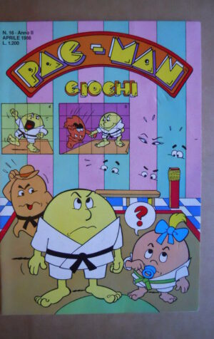 PAC-MAN Giochi n?16 1986 - rivista giochi [G455]*