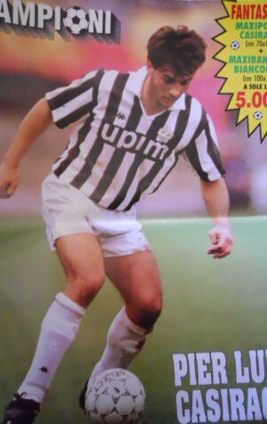Poster MAXI Pierluigi CASIRAGHI Juventus dim. 70x100 cm  [M13]