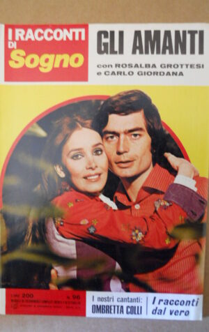 I Racconti di Sogno n°96 1973 Fotoromanzo Anni 70 - Ombretta Colli  [G581]