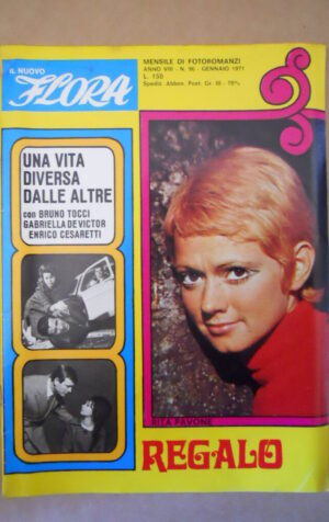 IL NUOVO FLORA n°96 1971 Fotoromanzo Anni 70 - Rita Pavone  [G581]