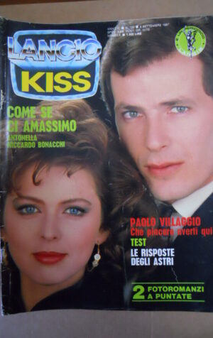 KISS Fotoromanzo n°122 1987  [D32]